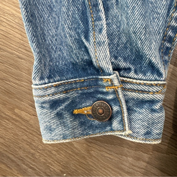 RARE FIRE ISLAND NEW YORK Lee Adult Unisex Denim Jacket Size Small - Picture 4 of 8